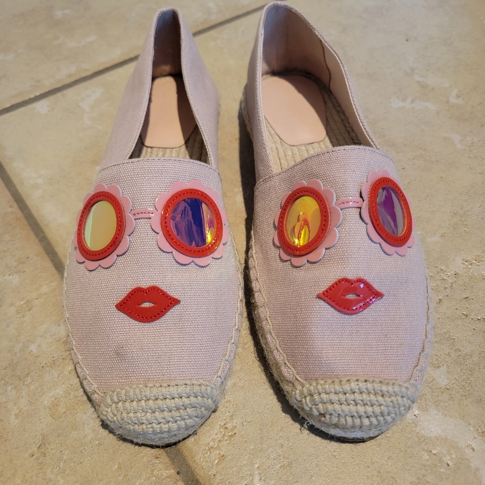 Kate Spade Canvas Espadrille.